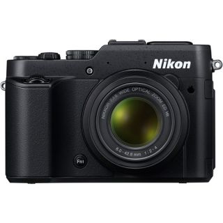 Nikon Black COOLPIX P7800 Digital Camera with 12.2 Megapixels and 7.1x Optical Zoom