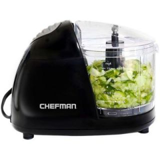 Chefman Electric Food Chopper in Black/Clear RJ12