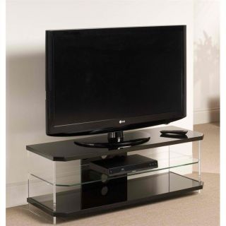 Tech Link Air 44" Acrylic and Glass TV Stand in Black   AI110B
