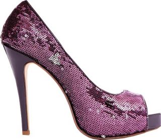 Womens Ellie Flamingo 415   Purple Sequins