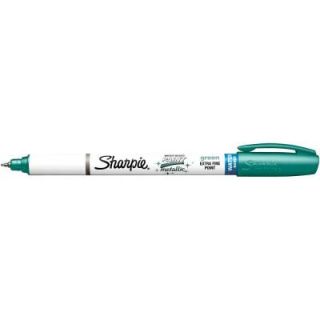 Sharpie Metallic Green Extra Fine Point Water Based Poster Paint Marker 1794975