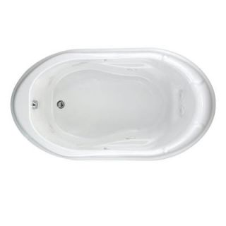 American Standard Lifetime Reminiscence 5.5 ft. EverClean Whirlpool Tub with Reversible Drain in White 2908LC.020