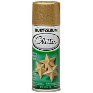 Rust Oleum Specialty 10.25 oz. Gold Glitter Spray Paint 267689