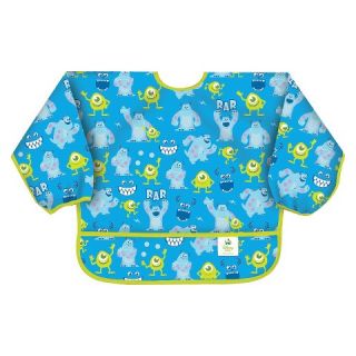 Bumkins Disney Baby Monsters, Inc Waterproof Sleeved Baby Bib   Blue