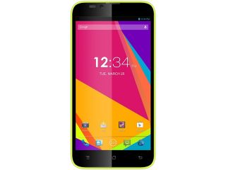 Blu Dash 5.5 D470a Yellow 4G HSPA+ Unlocked GSM Dual SIM Android Phone