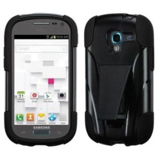 Insten Black Inverse Advanced Armor Stand Case Cover For SAMSUNG Galaxy Exhibit T599