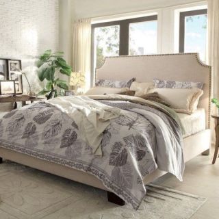 Diamond Sofa Kingston Upholstered Panel Bed