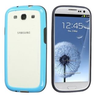 BasAcc Black/ Blue MyBumper Case for Samsung Galaxy S3/ S III i9300