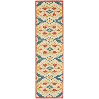 Safavieh Four Seasons Stain Resistant Hand hooked Natural Rug (23 x 8