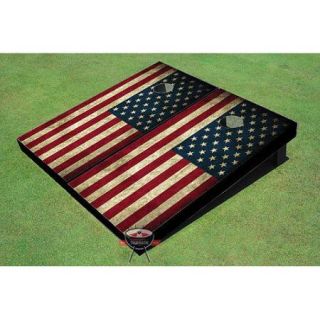 All American Tailgate American Flag Cornhole Board (Set of 2)