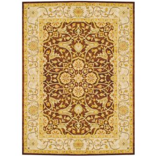 Indo Hand tufted Brown/ Ivory Wool Rug (8 x 11)   Shopping