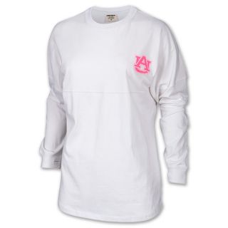 Womens Press Box Auburn Tigers College Spirit T Shirt   WP3AUB WHT