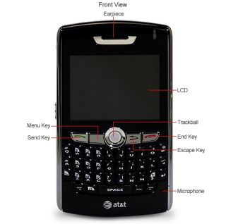 Blackberry 8820 Unlocked GSM Smartphone   Built In GPS, WiFi, Media Player, Voice Dialing, Bluetooth, QWERTY Keyboard