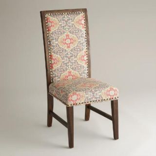 Medallion Print Java Greyson Side Chairs, Set of 2