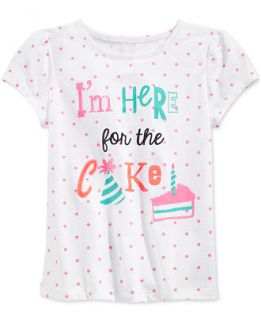 Epic Threads Little Girls Im Here For The Cake T Shirt, Only at 