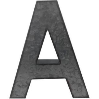 Tin Letter, "A" Shape