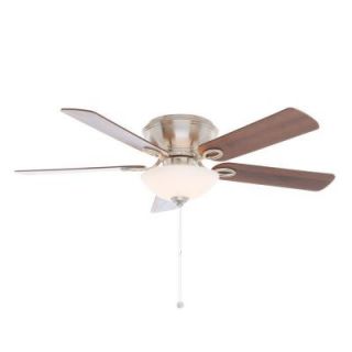 Hampton Bay Adonia 52 in. Brushed Nickel Ceiling Fan AG971 BN