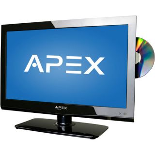 24" Apex LE2412DM HDTV+DVD Combo 1080p 60Hz LED LCD HDTV Integrated DVD Player