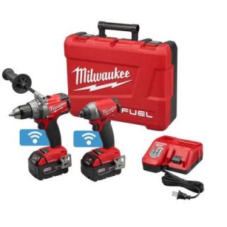 Milwaukee M18 FUEL with ONE KEY 18 Volt Lithium Ion Brushless Cordless Hammer Drill/Impact Driver Combo Kit 2796 22