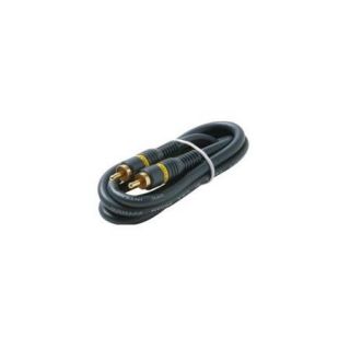 Steren ST 254 110BLM 3' RCA RCA Plug Python Gold