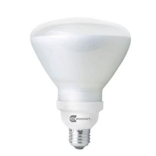 EcoSmart 120W Equivalent Soft White (2700K) R40 CFL Flood Light Bulb (4 Pack) ES9R4232YOW
