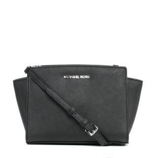 MICHAEL Michael Kors Selma Medium Black Messenger