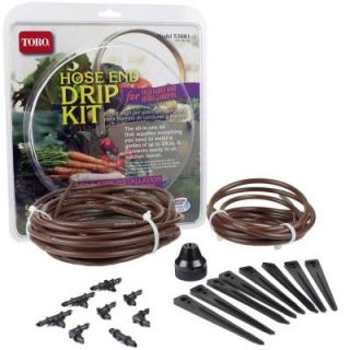 Toro Hose End Drip Kit for Vegetable/Herb Garden 53881