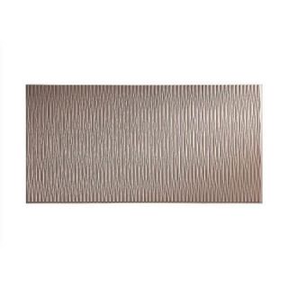Fasade Dunes Vertical 96 in. x 48 in. Decorative Wall Panel in Almond S67 39