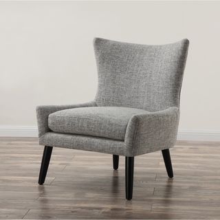 Sullivan Grey Linen Upholstered Chair