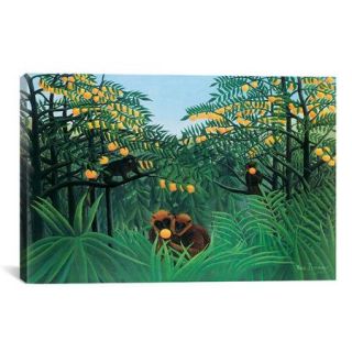 iCanvas 'The Tropics' by Henri Rousseau Painting Print on Canvas