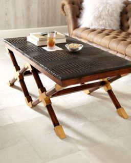 John Richard Collection Campaign Coffee Table