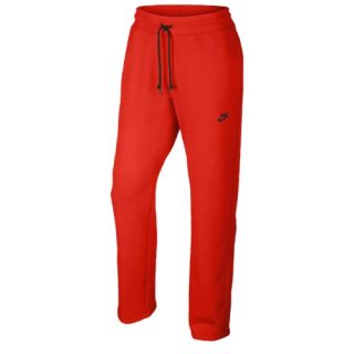 Nike AW77 Open Hem Fleece Pants   Mens   Casual   Clothing   Game Royal/Black