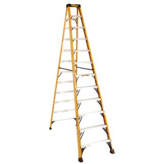 DEWALT 12 ft Fiberglass 300 lb Type IA Step Ladder