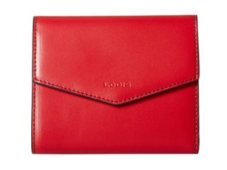 Lodis Accessories Audrey Lana French Purse Red/Black
