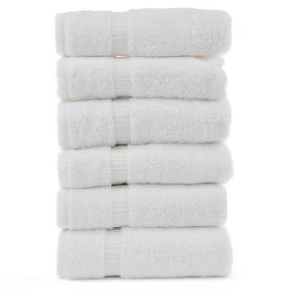 Luxury Hotel & Spa Turkish Cotton Dobby Hand Towels (Set of 6