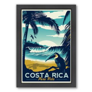 Costa Rica Framed Vintage Advertisement by Americanflat