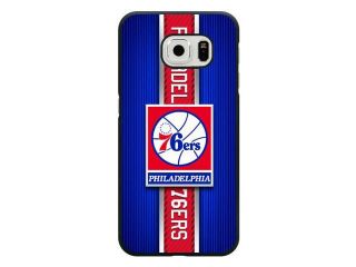 Samsung Galaxy S6 Case, Customized NBA Philadelphia 76ers Logo Black Hard Shell Samsung Galaxy S6 Case, Philadelphia 76ers Logo Galaxy S6 Case(Not Fit for Galaxy S6 Edge)