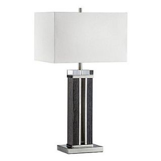 Nova Attitude 29 H Table Lamp with Rectangular Shade