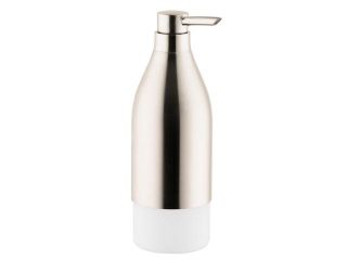 Hansgrohe 40819820 Axor Starck Wall Mounted Soap/Lotion Dispenser in Brush Nickel