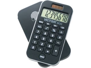 Victor 900 900 AntiMicrobial Pocket Calculator, 8 Digit LCD