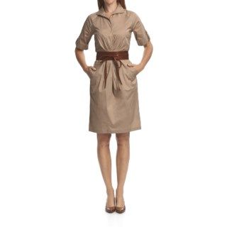 Chetta B Belted Shirt Dress (For Women) 4577X 46