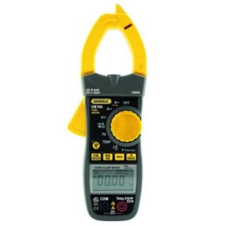 General Tools Heavy Duty 1000 Volt Clamp Meter with 1000 Amp True RMS and Dual Readout CM700