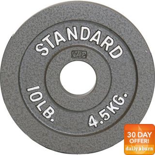 CAP Barbell 2 Inch Olympic Plate, Gray