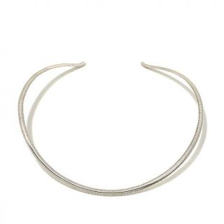 Jay King Sterling Silver Collar Necklace   7636525