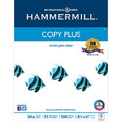 Hammermill Copy Plus MP Paper 8 12 x 11  20 Lb Ream Of 500 Sheets