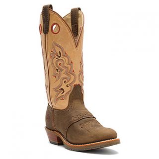 Double H Boots 12 Inch Round Toe ICE™ Buckaroo  Women's   Tan Crazy Horse/Taupe