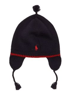 Polo Ralph Lauren Boys wool beanie hat with ear flaps