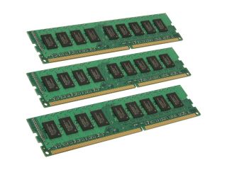 Kingston 6GB (3 x 2GB) 240 Pin DDR3 SDRAM ECC DDR3 1333 Triple Channel Kit System Specific Memory Model KTH PL313EK3/6G
