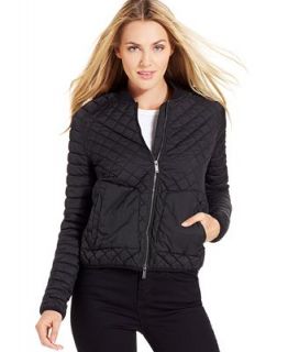 Calvin Klein Jeans Long Sleeve Quilted Bomber Jacket   Jackets