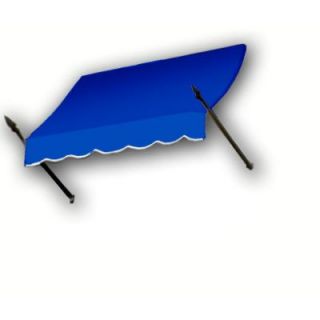 AWNTECH 14 ft. New Orleans Awning (44 in. H x 24 in. D) in Bright Blue NO32 14BB